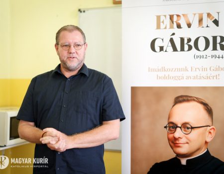 Ervin Gábor vértanú pap emlékezete a Kolpingban