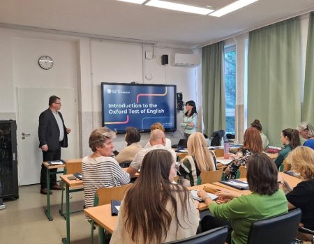Oxford nyelvvizsga szakmai nap a Grosicsban