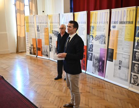 Embermentőkre emlékeztek az Árpád-háziban